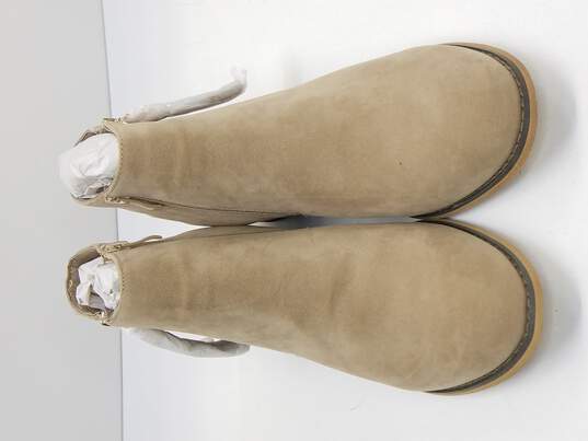 Journee Collection Women's Trista Beige Ankle Boots Size 11 image number 6