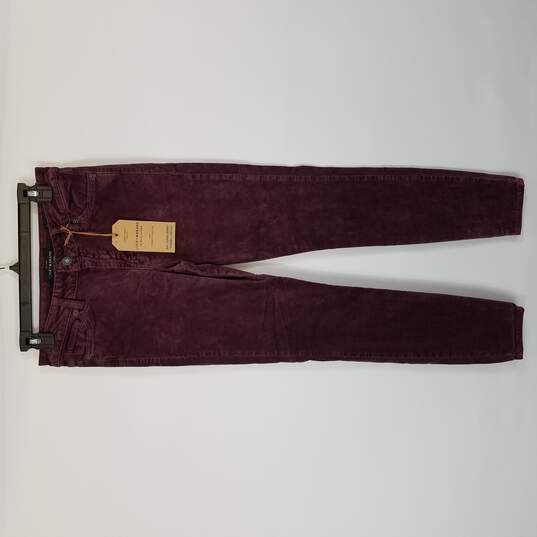 Lucky Brand Women Burgundy Pants 26 image number 1