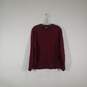 Womens Long Sleeve Crew Neck Classic Pullover T-Shirt Size Large image number 2