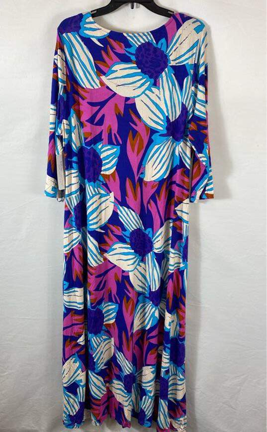 Soft Surroundings Floral Maxi Dress - Size 1X image number 3