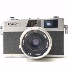 Canon Canonet 28 35mm Rangefinder Camera-FOR PARTS OR REPAIR