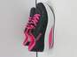 Fashion Women's Black & Pink Tennis Shoes Size 6.5 image number 3