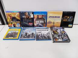 Bundle of 9 Assorted Blu-Ray Movies