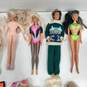 Vintage Bundle of 16 Assorted Barbie Dolls w/Travel Case and Accessories image number 4