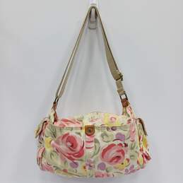 Fossil Classic Brand Floral Fabric Crossover Bag alternative image