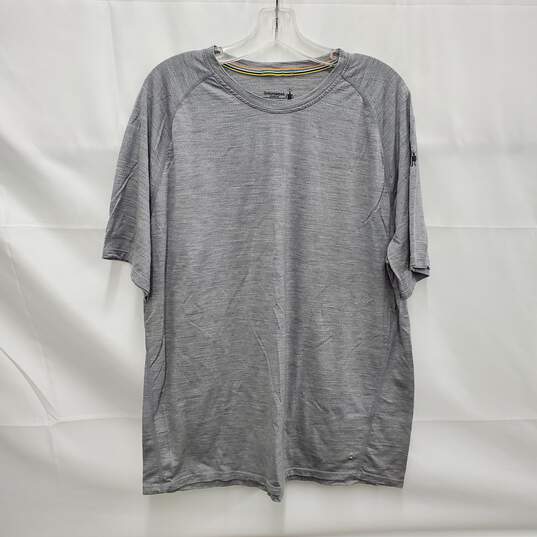 Smartwool MN's 150 Base Layer Wool / Nylon Heathered Gray T-Shirt Size XXL image number 1