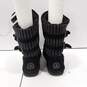 Bearpaw Women's Black Suede Snow Boots Size 10 image number 3