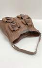 Banana Republic Brown Leather Utility Large Tote Bag image number 5