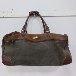 Unicorn London Large Travel Bag Black/Brown Leather Luggage