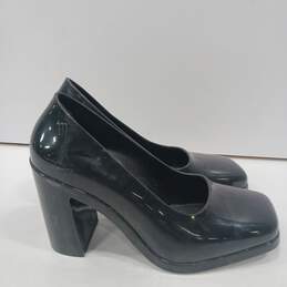 Melissa Women's Black PVC Pumps Heeled Shoes Size 7 alternative image