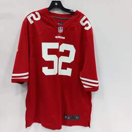 Nike NFL San Francisco 49ers Patrick Willis Men's Jersey Size XL