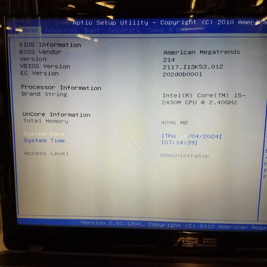 ASUS K53E 15in Laptop Intel i5-2430M CPU 4GB RAM 500GB HDD image number 8