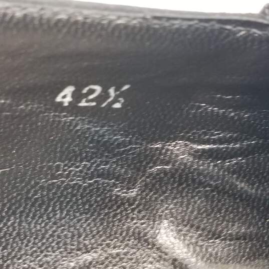 Armando Pollini Studded Black Patent Leather Loafers Size 42.5 EU/9.5 US image number 7