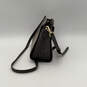 Womens Brown Animal Print Outer Pockets Adjustable Strap Zip Crossbody Bag image number 4