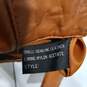 Wilson Suede & Leather Full Zip Jacket Women's Size 42 image number 6