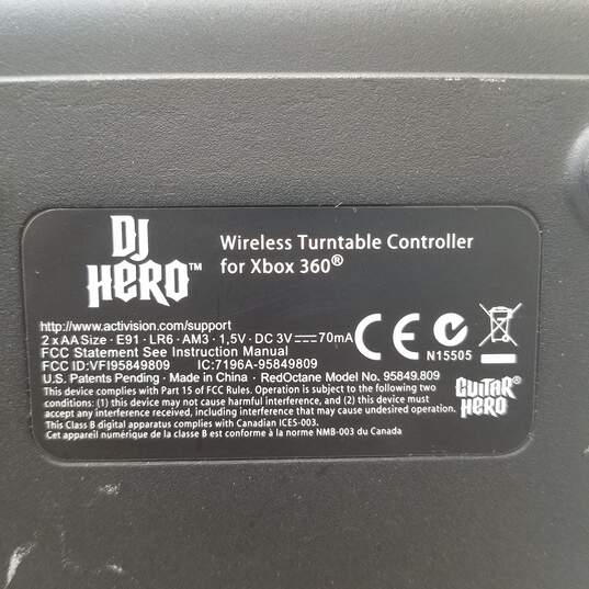 Microsoft Xbox 360 controller - DJ Hero Turntable - silver image number 5