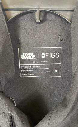 FIGS X Star Wars 2 PC Set Black Scrubs - Size Small alternative image