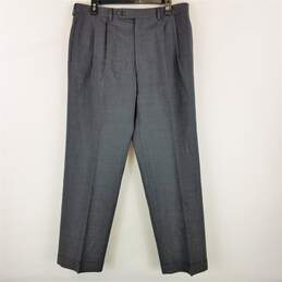 Lauren Ralph Lauren Men Grey Dress Trouser Pants Sz M 33
