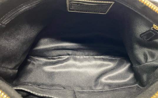 Coach Monogrammed Shoulder Bag Black, Grey image number 6