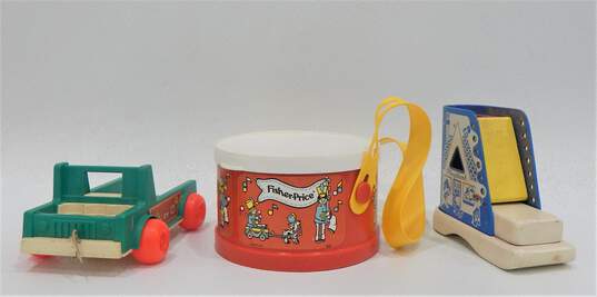 Various Vntg Fisher Price Playskool & More  Toys Lot image number 2