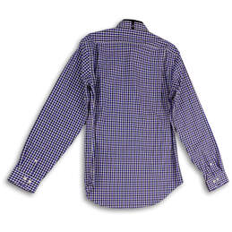 NWT Mens Multicolor Gingham Long Sleeve Collared Dress Shirt Sz 15.5 34/35 alternative image