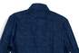 Mens Blue Long Sleeve Spread Collar Slim Fit Button-Up Shirt Size Medium image number 4