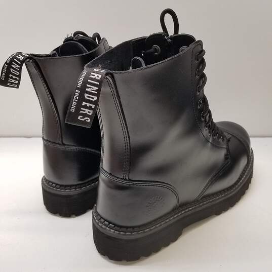 Grinders Leather Stag CS Steel Toe Boots Black 11 image number 4