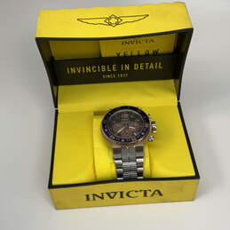 Designer Invicta 29817 Two-Tone Chronograph Dial Analog Wristwatch With Box