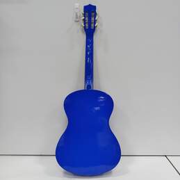 Blue Martin Smith Model W-38-BL Acoustic Guitar In Black Case alternative image