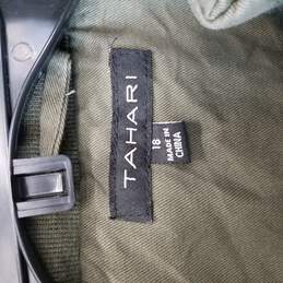 Tahari Men Jacket Size 18 Olive Green alternative image