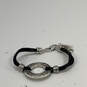 NWT Designer Brighton Silver-Tone JF7770 Interlok Weave Cord Charm Bracelet image number 2