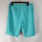 Lost Men Turquoise Shorts Sz 32 NWT image number 2