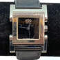 Designer ESQ Mens Black Rectangle Stainless Steel Analog Wristwatch 29.4g image number 4