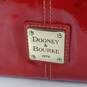 Dooney & Bourke Chiara Red Patent Leather Drawstring Handbag image number 3