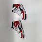 Puma Mens Rebound Layup 369573-14 White Red High Top Sneakers Shoes Size 9 image number 3