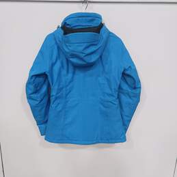 Salomon Blue Hooded Jacket/Coat Size M alternative image