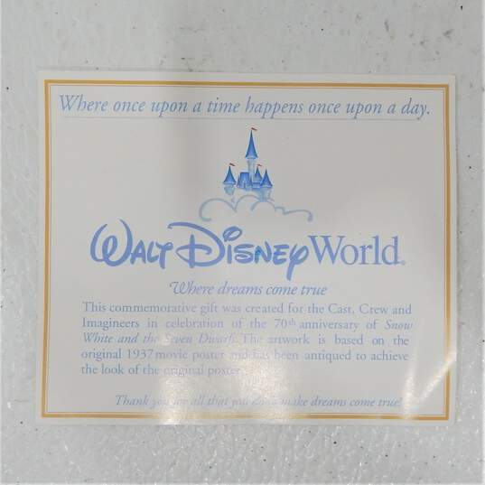 Disney Snow White & Seven Dwarfs 70th Anniversary Porcelain Box Commemorative Gift image number 11