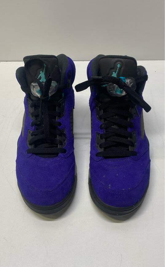 Nike Air Jordan 5 Retro Alternate Grape Sneakers 136027-500 Size 8 image number 5