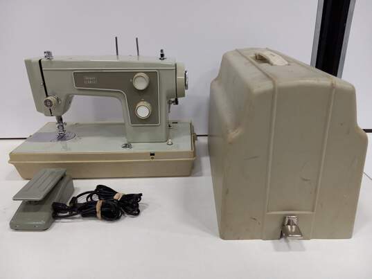 Kenmore Sears Model 5186 Sewing Machine W Table & Foot Pedal-RARE VINTAGE
