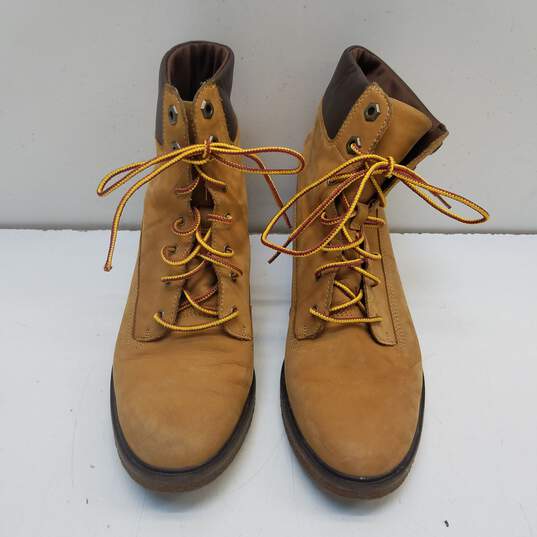 Timberland Brinda Lace Up Boots Tan 8 image number 1