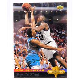 1992-93 HOF Shaquille O'Neal Upper Deck Rookie Orlando Magic