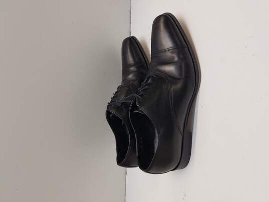 To Boot New York Adam Derrick Leather Cap Toe Oxford, Black, Size 11.5 image number 1