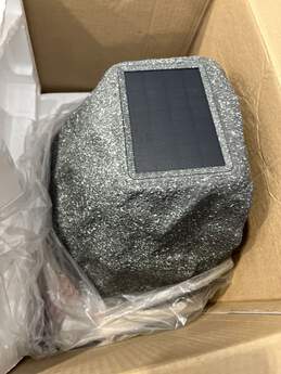 Glow Stone Solar Garden IPX4 Waterproof Speaker Not Tested W-0528702-A alternative image