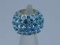 Brighton Designer Silver Tone Enamel & Swarovski Crystal Charm Beads 17.8g image number 2