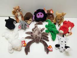 Lot of 12 Assorted TY Beanie Babies