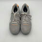 Womens Harman Gray Round Toe Low Top Lace-Up Sneaker Shoes Size 10.5M image number 1