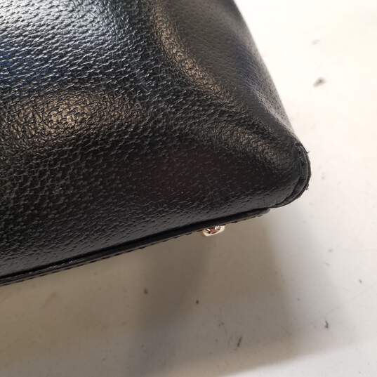 Buy the Kate Spade Leather Shoulder Bag Black | GoodwillFinds