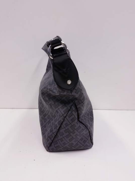 Tommy Hilfiger Monogrammed Shoulder Bag Grey, Black image number 5