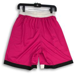 Adidas Womens Pink Flat Front Elastics Waist Pull-On Athletic Shorts Size Small alternative image