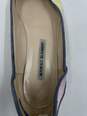 Authentic Manolo Blahnik Yellow Pointed Flats W 7.5 image number 8